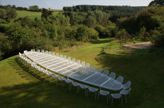 Vergaderlocatie voor 60 personnen in de Ardennen